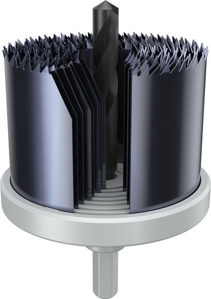 Bosch Set kruna za drvo/gips 2608594508, 7 delova