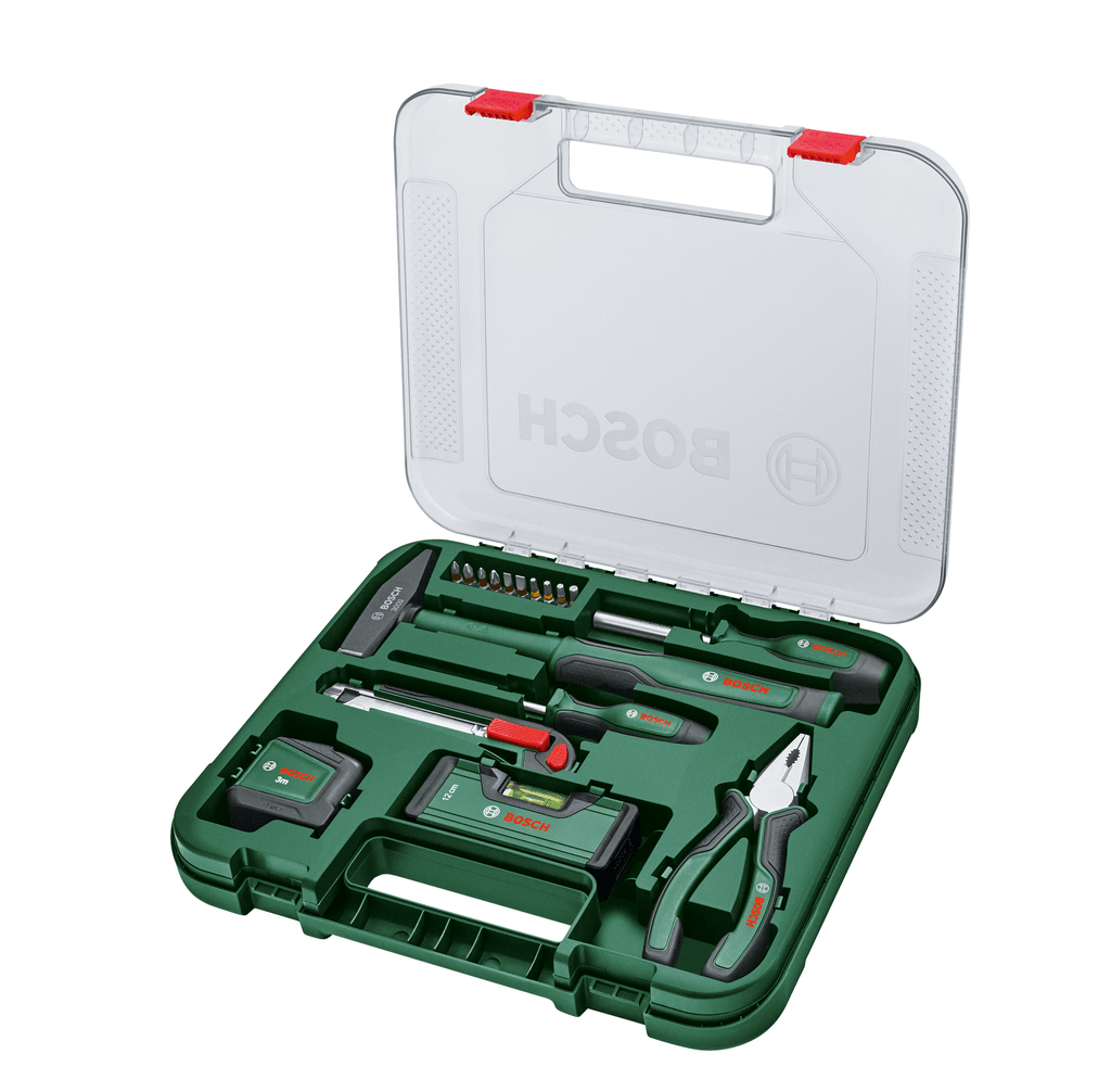 Bosch Set ručnih alata u torbi HOBI 1600A02BY5, 17 delova