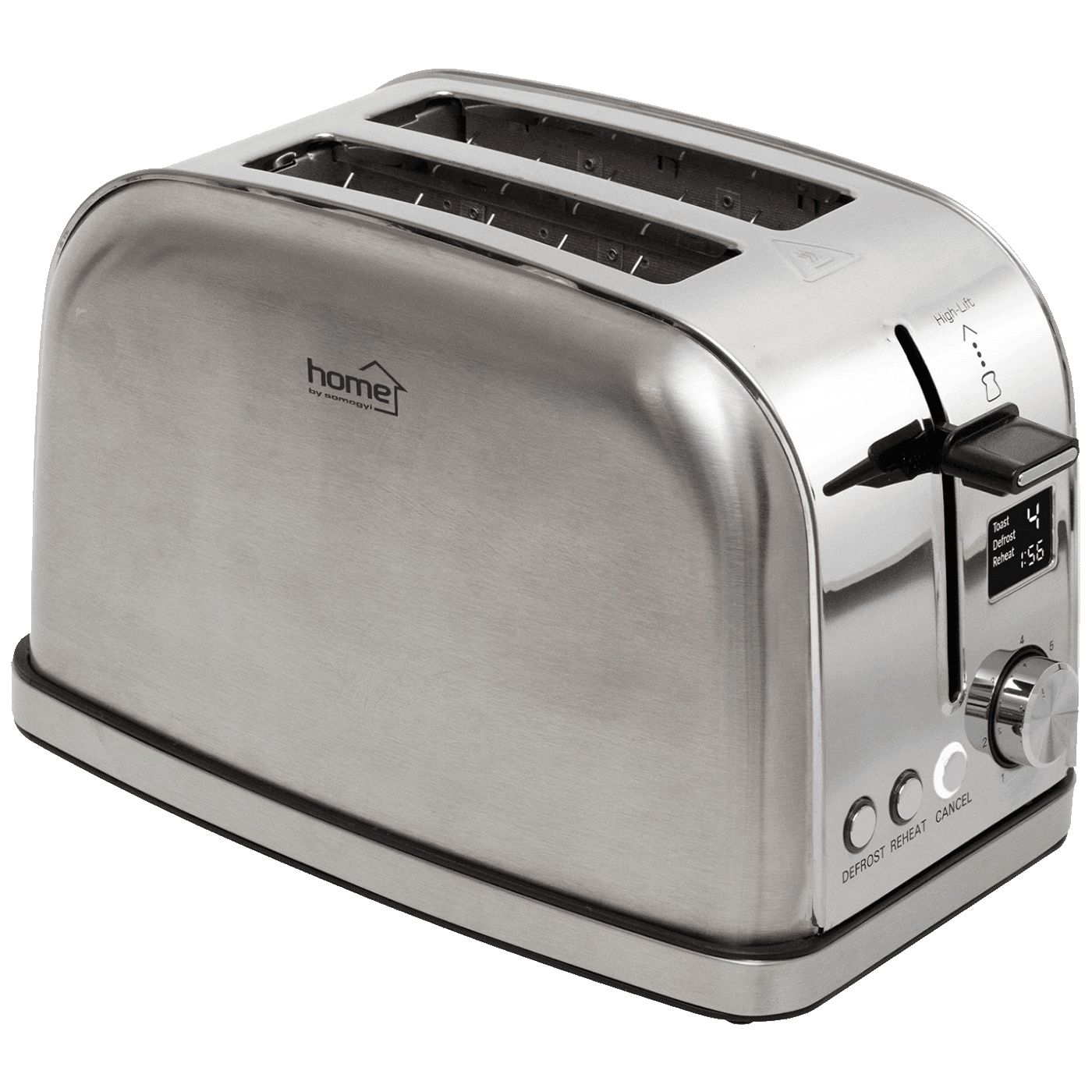 kućni LCD - HGKP22LCD toster, 950V, za 2 kriške, 7 nivoa pečenja