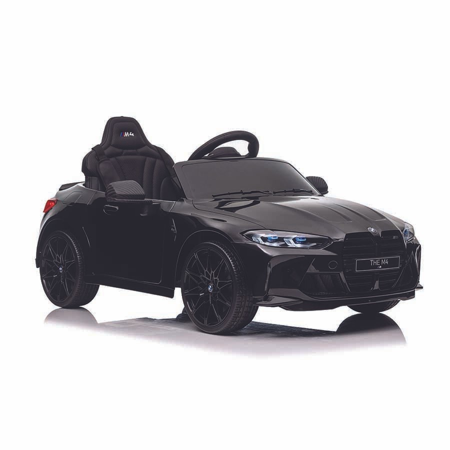 Eurobajk Auto na akumulator za decu BMW M4, Crni