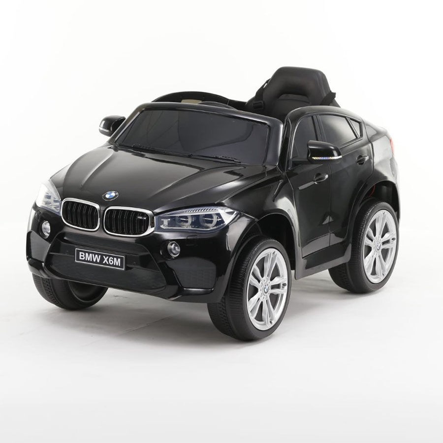 Eurobajk Auto na akumulator za decu BMW X6, Crni