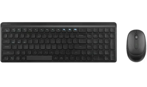 VolkanoX Set bežična tastatura + bežični miš Scorch VKX-209-GT, US, 4000 DPI, Crni