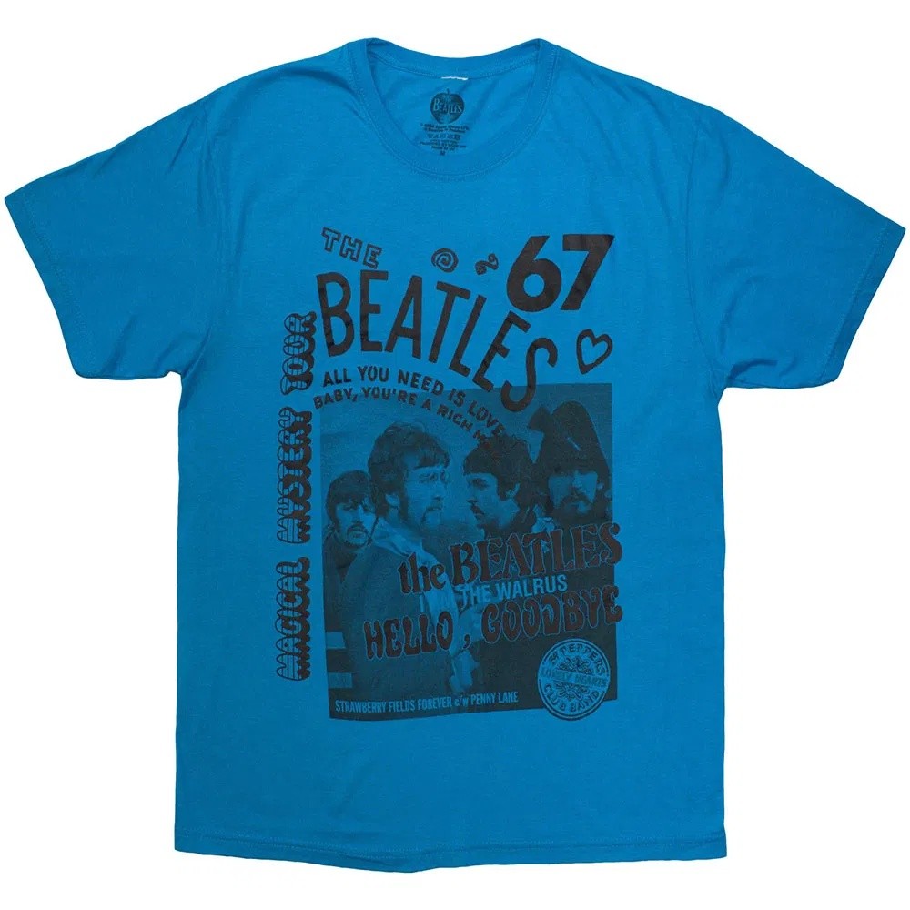 Majica Beatles 1967, Plava