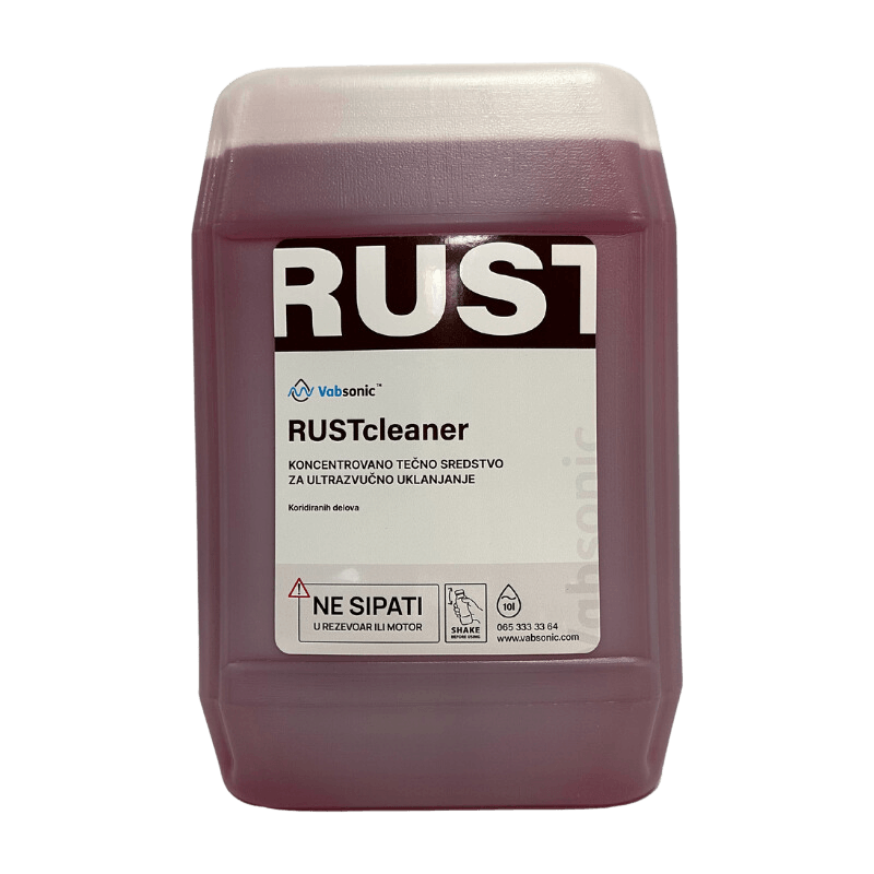 Vabsonic RUSTcleaner za ultrazvučno čišćenje korozije, rđe 10 l