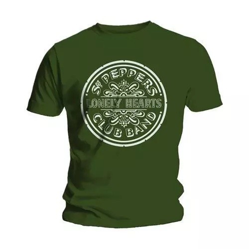 Majica Beatles Lonely Hearts, Zelena