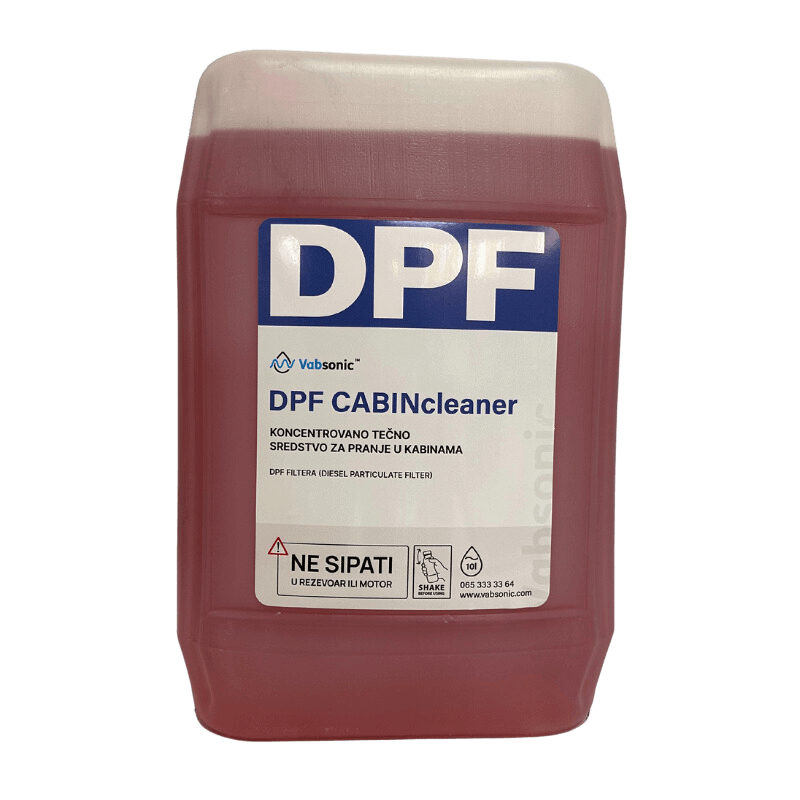 Vabsonic DPF CABIN cleaner za čišćenje DPF filtera u kabinama 10 l