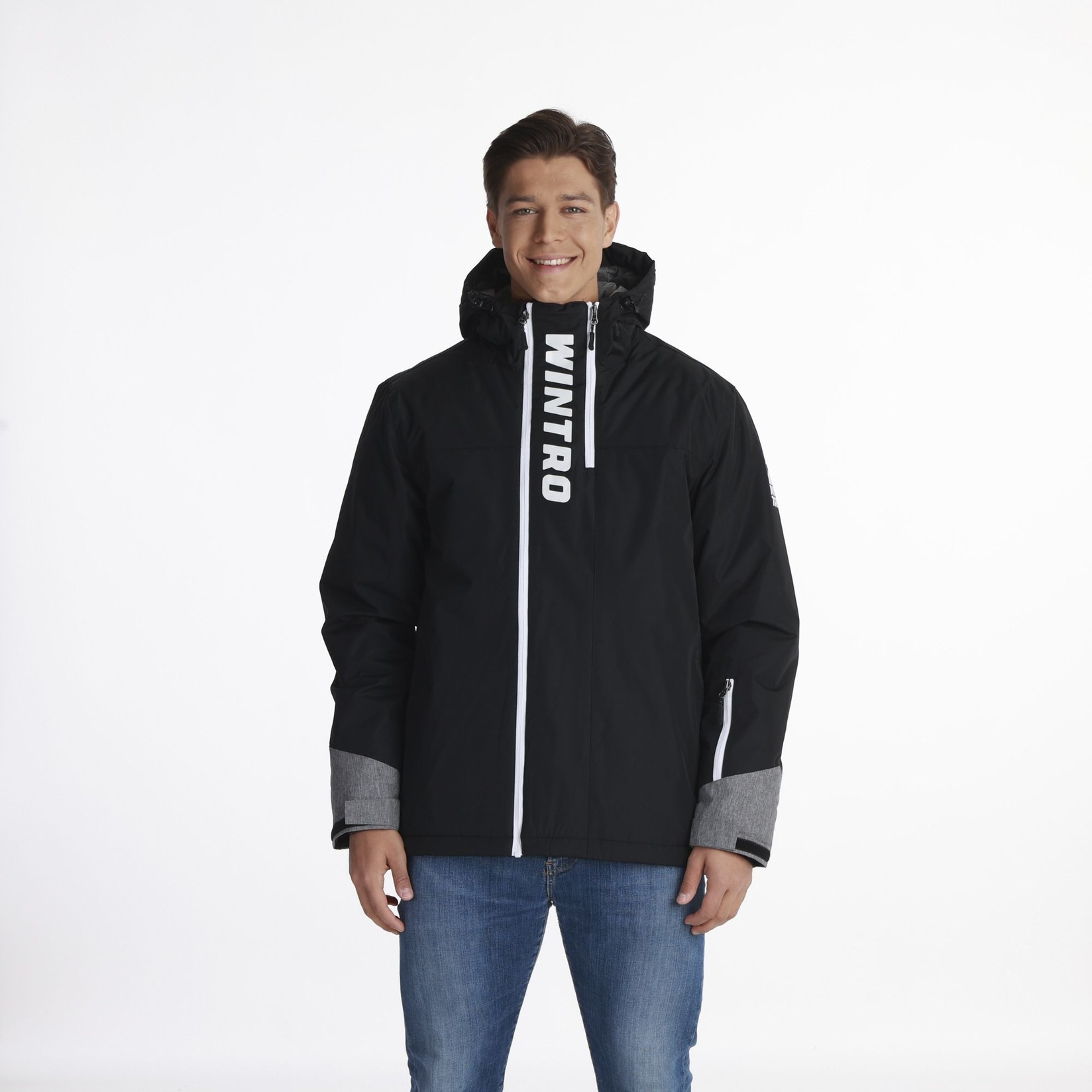 Wintro Muška jakna Arthur M, Crna