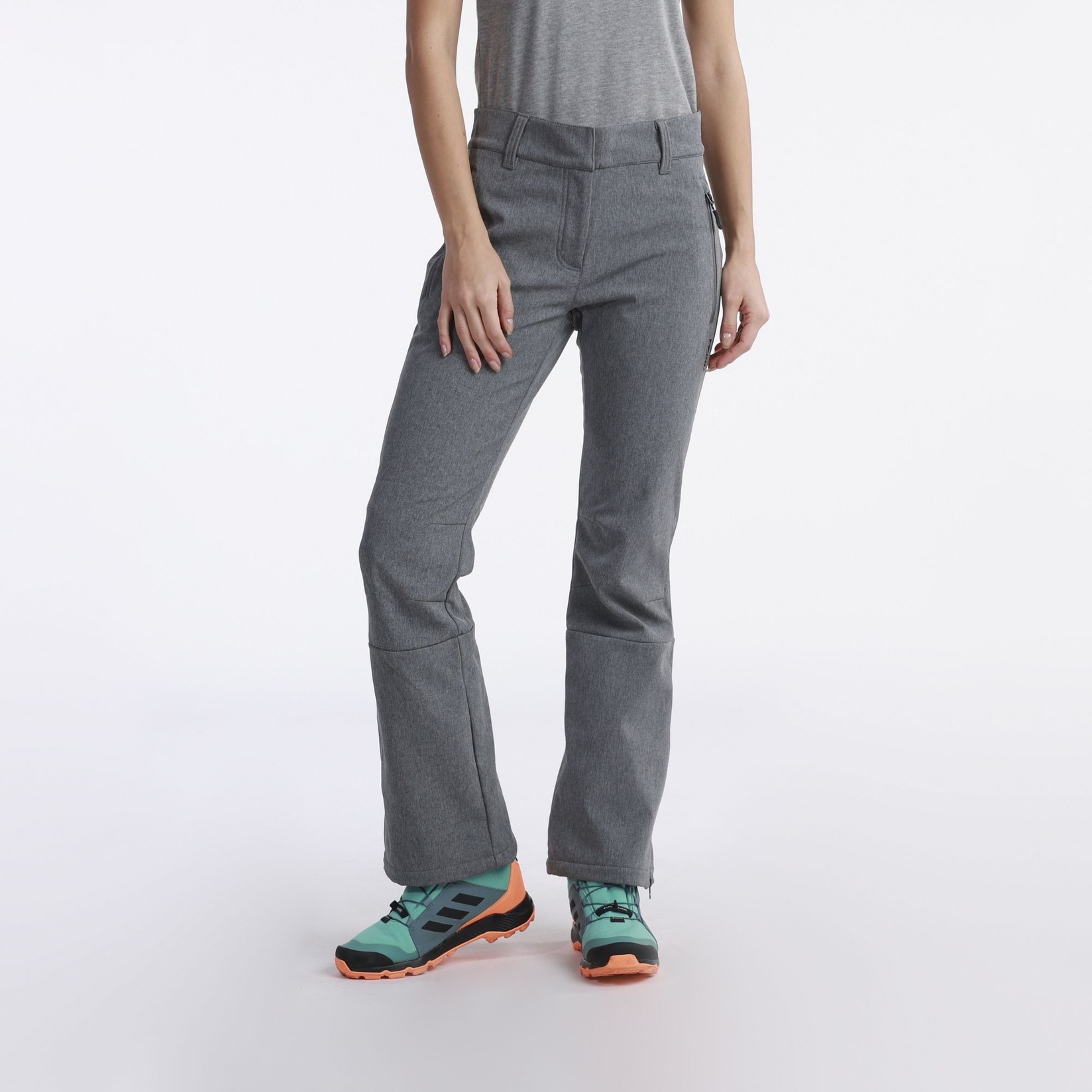 Wintro Ženske ski pantalone Nia Pants W, Sive