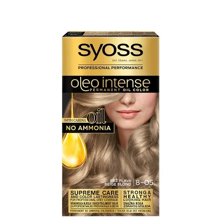 Syoss Farba za kosu 8-05 Oleo Color, Bež plava