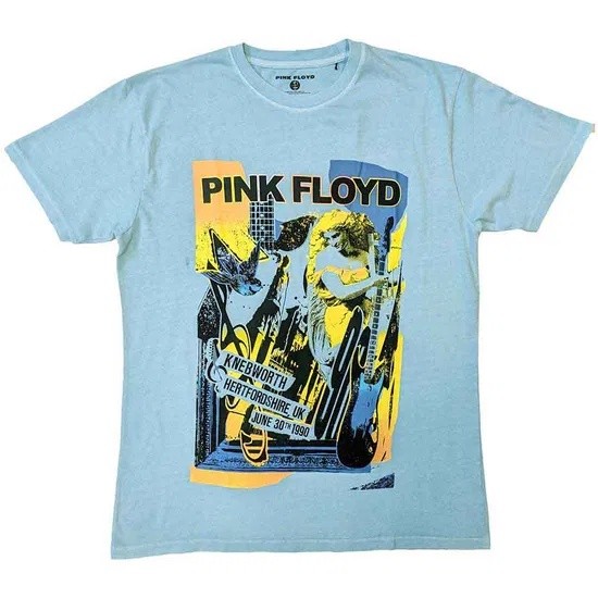 Majica Pink Floyd Knebworth Live, Svetloplava