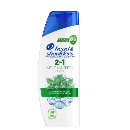 Head&Shoulders Šampon za kosu 2 In 1 Menthol, 330ml