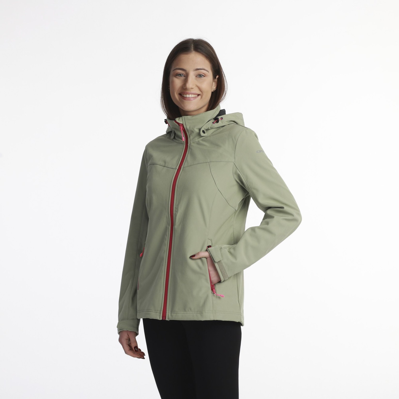 Icepeak Ženska jakna Brenham W, Zelena