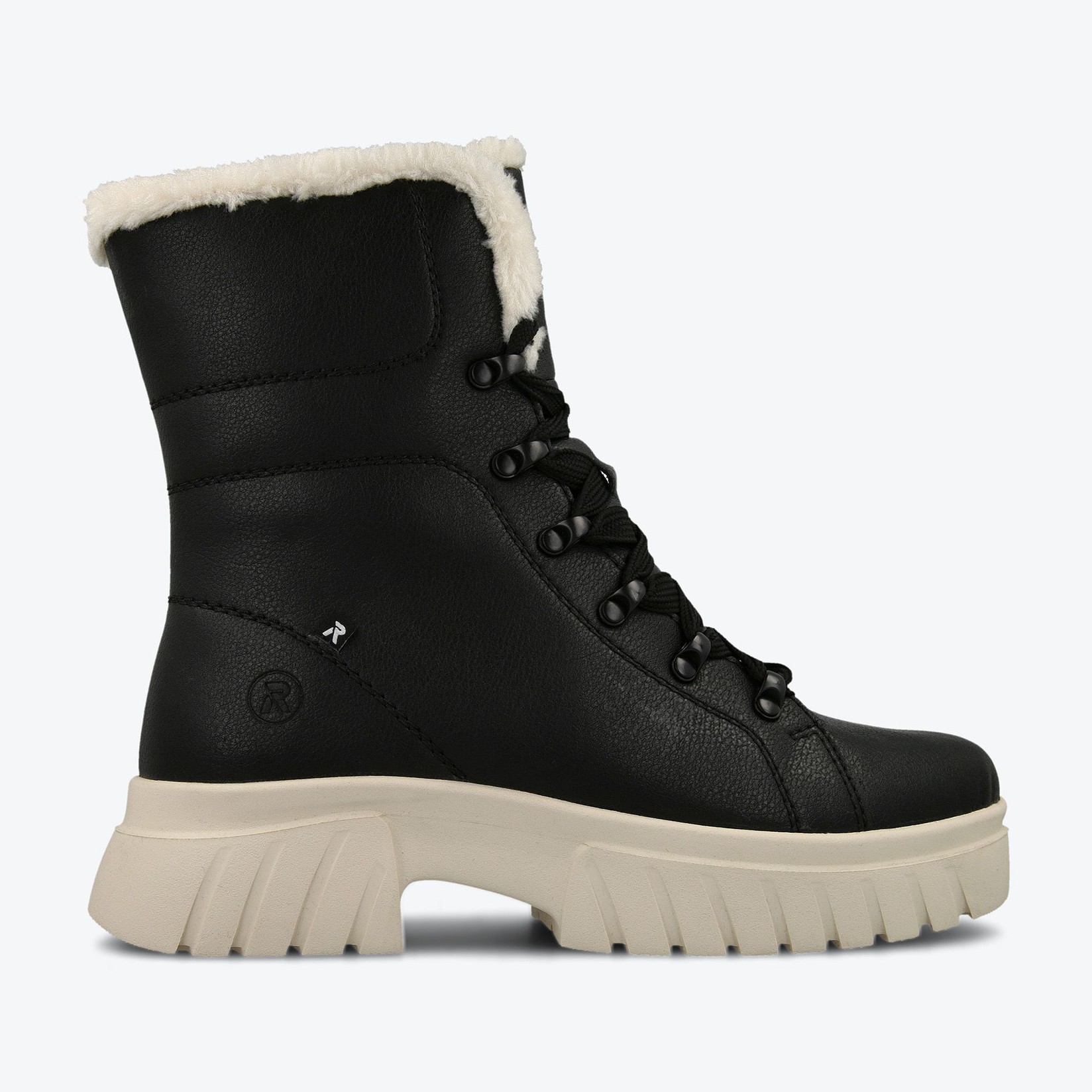 Rieker Ženske čizme W1874 W, Crne