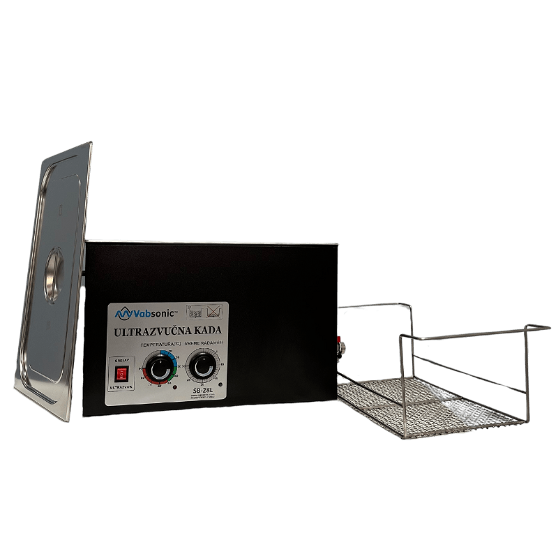 Vabsonic Ultrazvučna kada 28L, 40 kHz, Crna