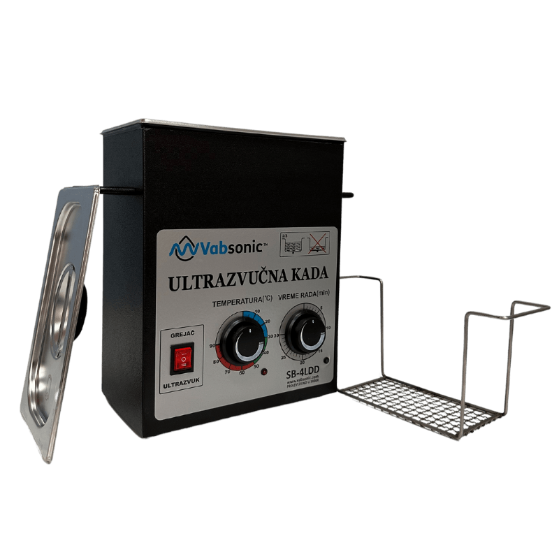 Vabsonic Ultrazvučna kada 4L DD, 40 kHz, Crna