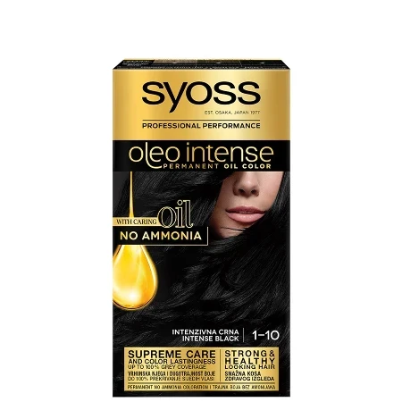 Syoss Farba za kosu 1-10 Oleo Color, Intenzivno tamno braon