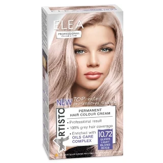 ELEA Farba za kosu 10.72, Biserno plava