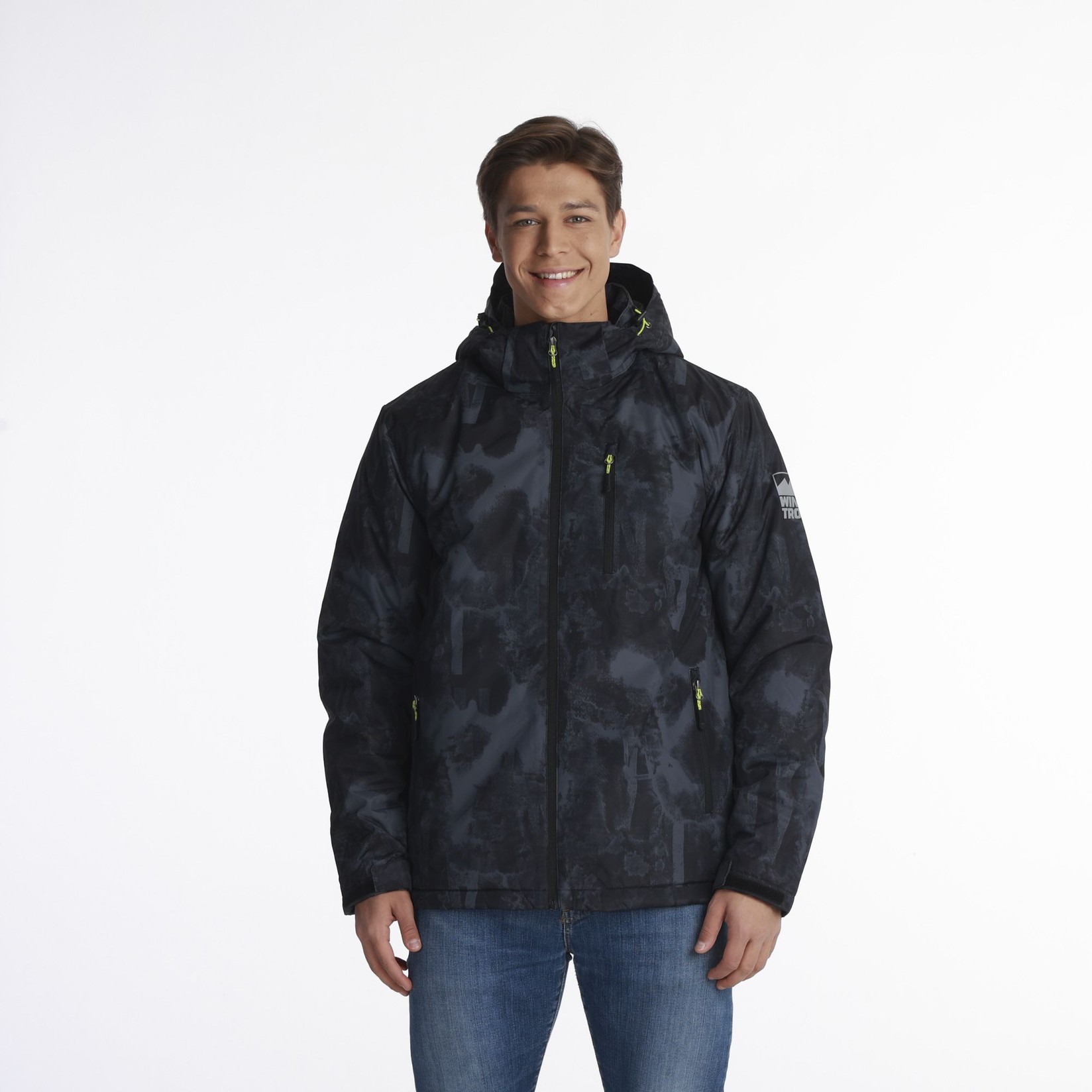 Wintro Muška jakna Gerald M, Crna