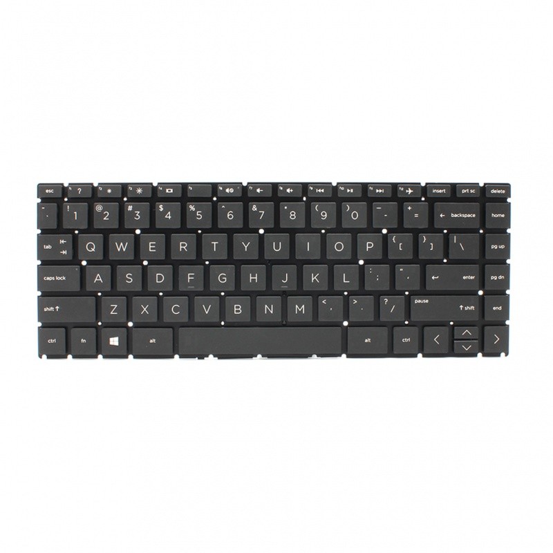HP Tastatura 14-CM1600NA, Internal Ribbon, Membranska, UK, Crna