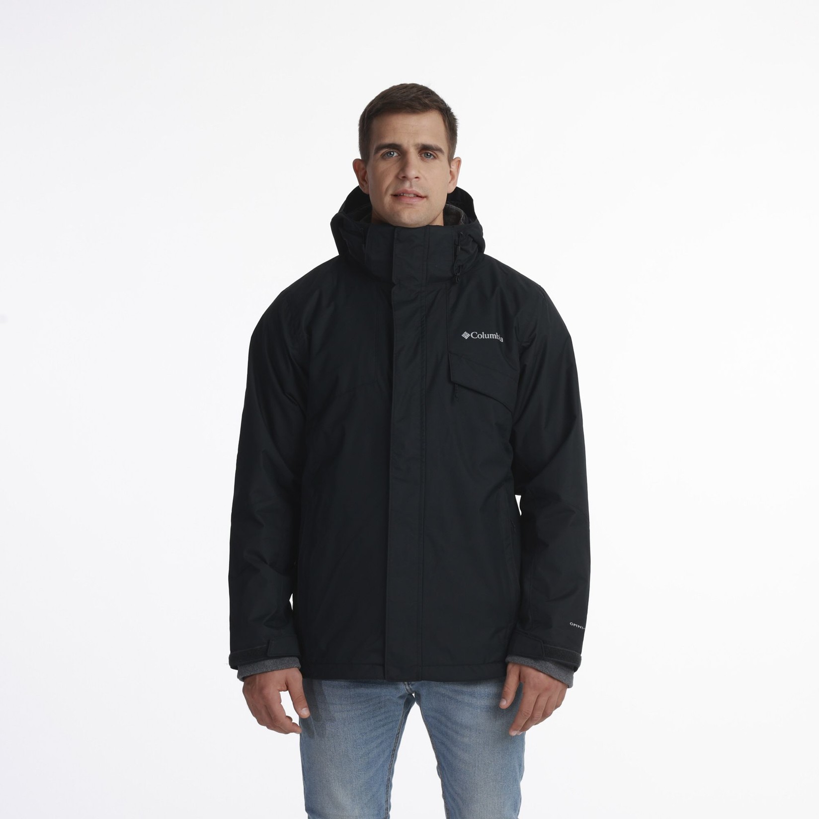 Columbia Muška jakna Delta Ridge Ii Hooded Jacket M, Crna