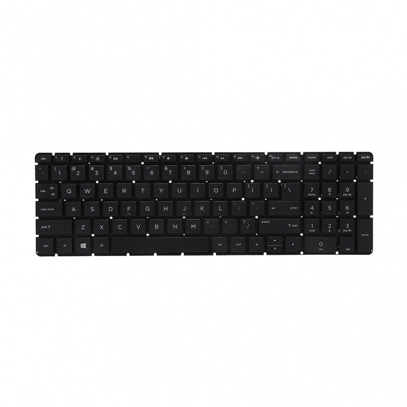 HP Tastatura 250 G4, 255 G4 FPC, Membranska, US, Crna