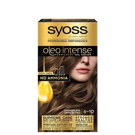 Syoss Farba za kosu 6-10 Oleo Color, Intenzivno tamno plava