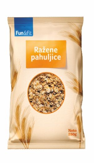 Fun Fit Ražene pahuljice, 250g