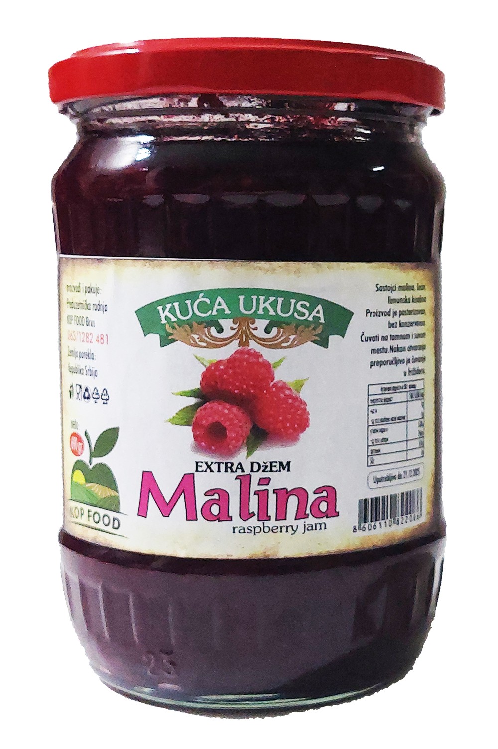 Kuća ukusa Džem od maline, 690g