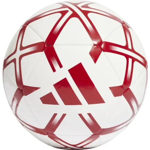 Adidas Fudbalska lopta Starlancer CLB, Belo-crvena
