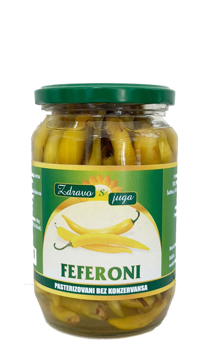 Zdravo s juga Feferoni, 310g