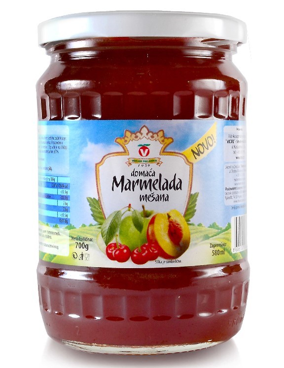 Voćar Marmelada mešana, 700g