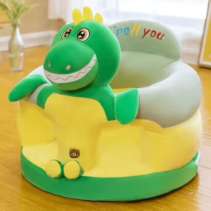 Baby Line Foteljica za bebe Dinosaurus A4, Zelena