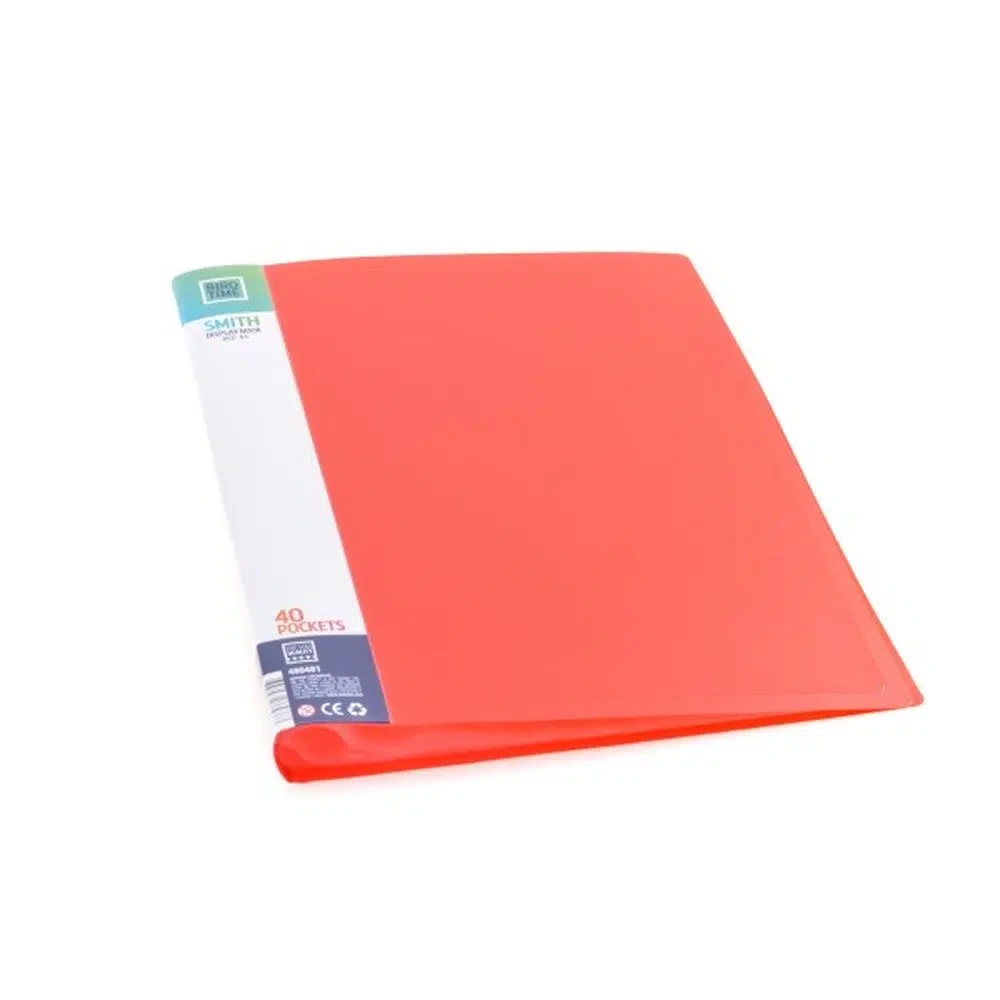 Smith Fascikla, 40 folija, A4, Crvena