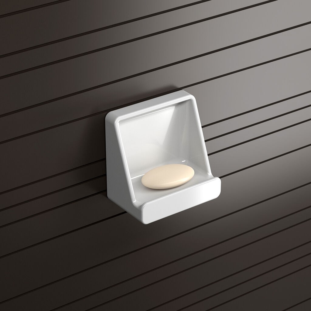 CeraStyle Držač sapuna Defne, Beli