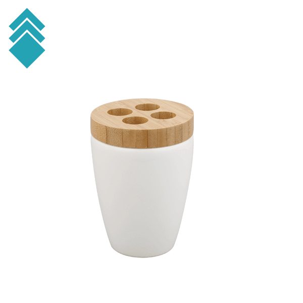 Marbomil Držač četkica Bamboo, Beli