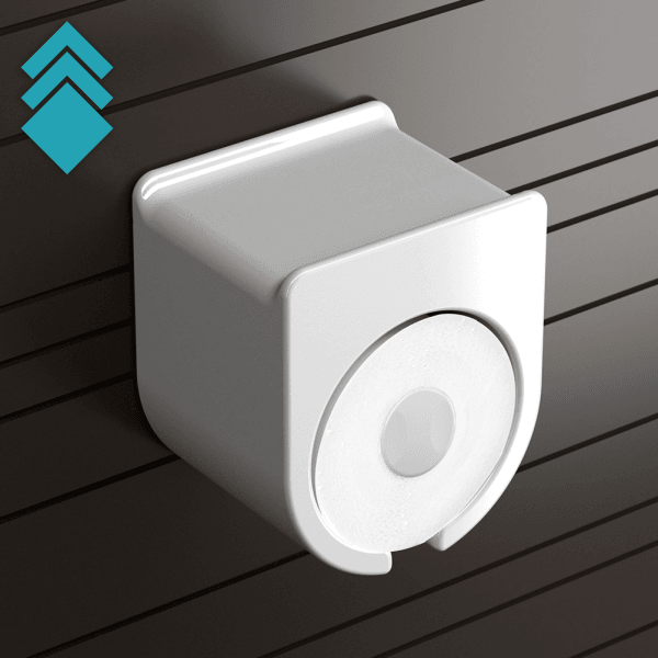 CeraStyle Držač toalet papira Defne, Beli