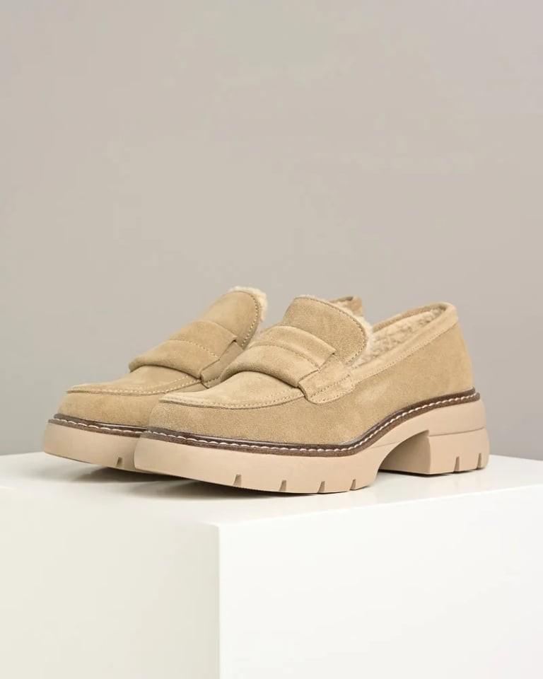 Emelie Strandberg Ženske mokasine KC3501, Bež