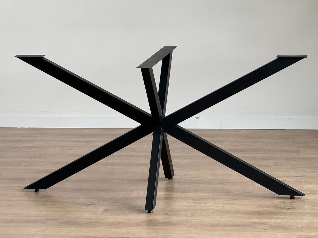 Hanah Home Nogari za sto Ahtapot, 150x71x78 cm, Crni