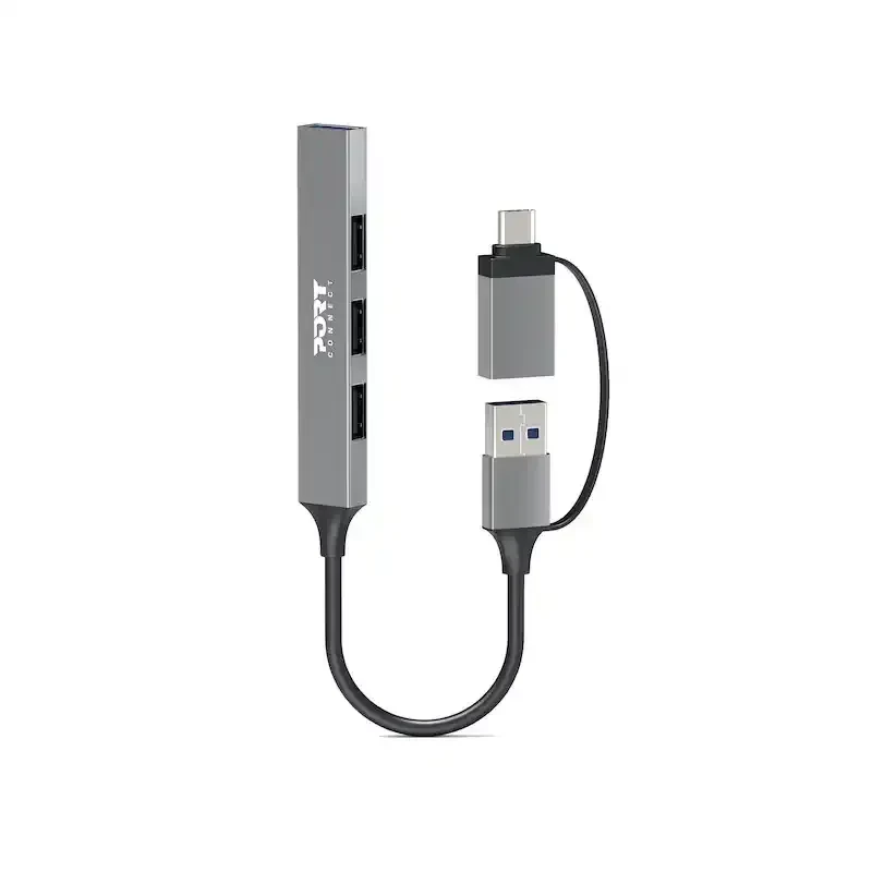 Port Designs HUB USB-C, USB-A to 4 USB-A ports, 480 Mbps, SLIM