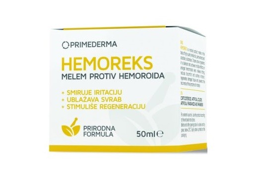 Primederma Hemoreks melem protiv hemoroida, 50ml