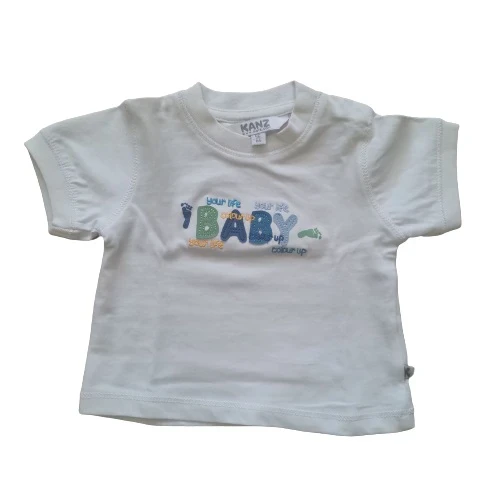 Kanz Majica za bebe, Bela