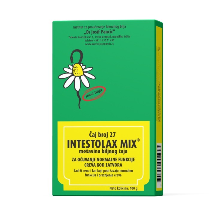 Institut Josif Pančić Čaj 27 intestolax mix, 100g
