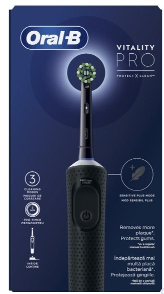 Oral B Električna četkica vitality pro w tc, Crna