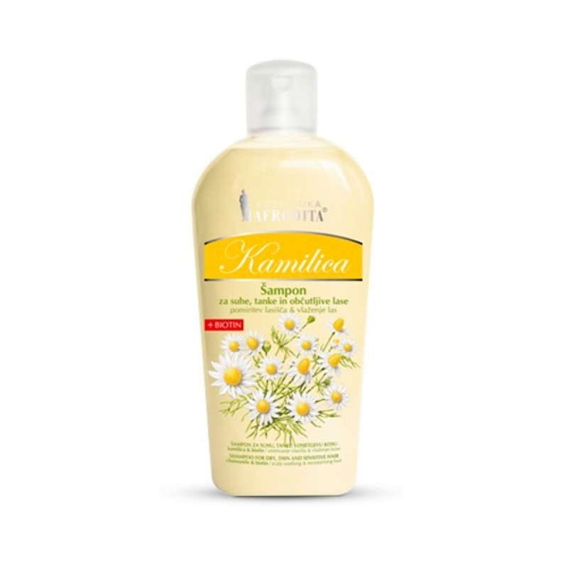 Afrodita Šampon kamilica i biotin, 1l