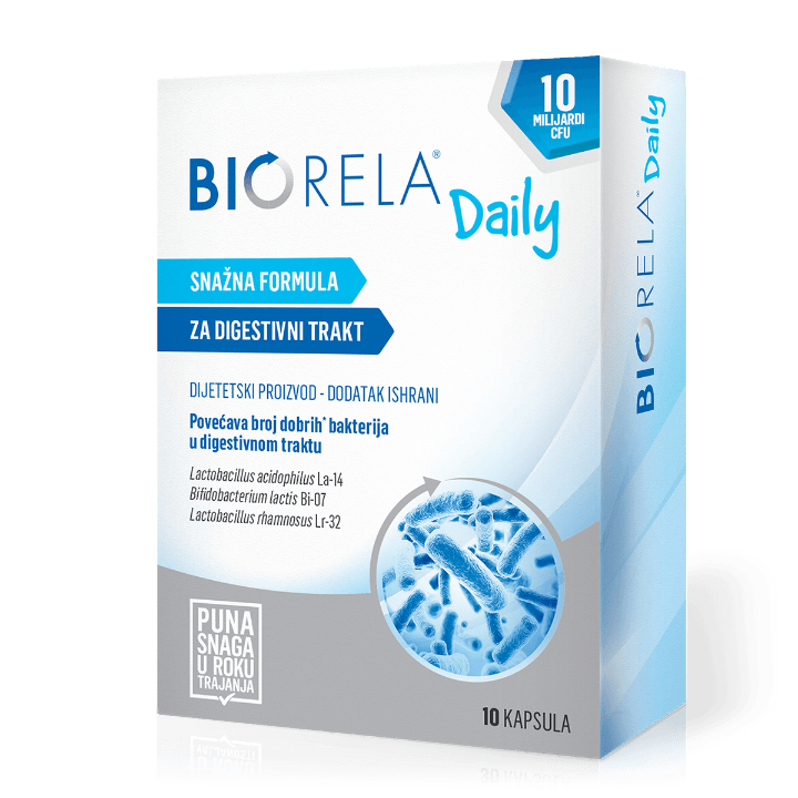 Biorela Probiotski dodatak ishrani Biorela daily, 10 kapsula