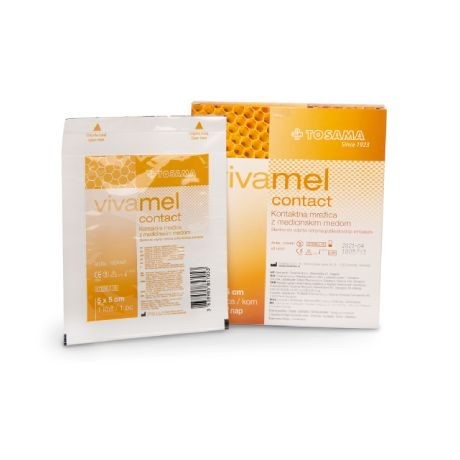 Vivamel Vivamel mrežica sa medicinskim medom sterilna 5x5cm