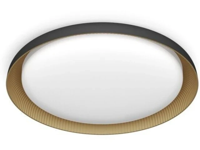 Philips Plafonska lampa Pebblo Ue 929004116901, Ss, 10W, 40K, Zlatno-crna