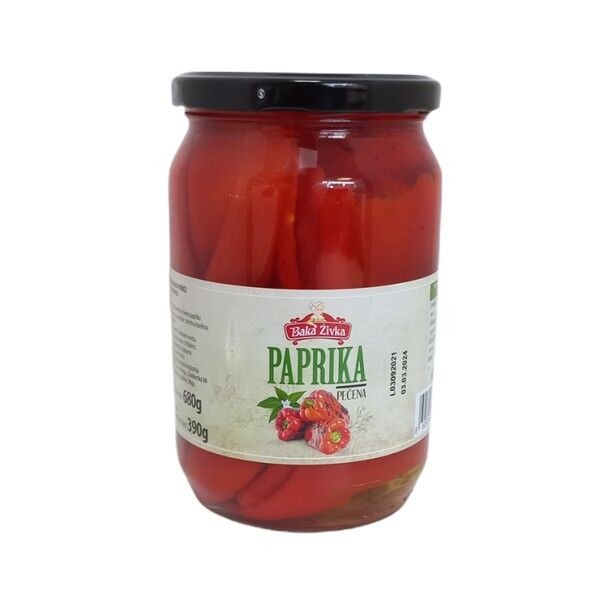 Baka Živka Pečena paprika, 680g