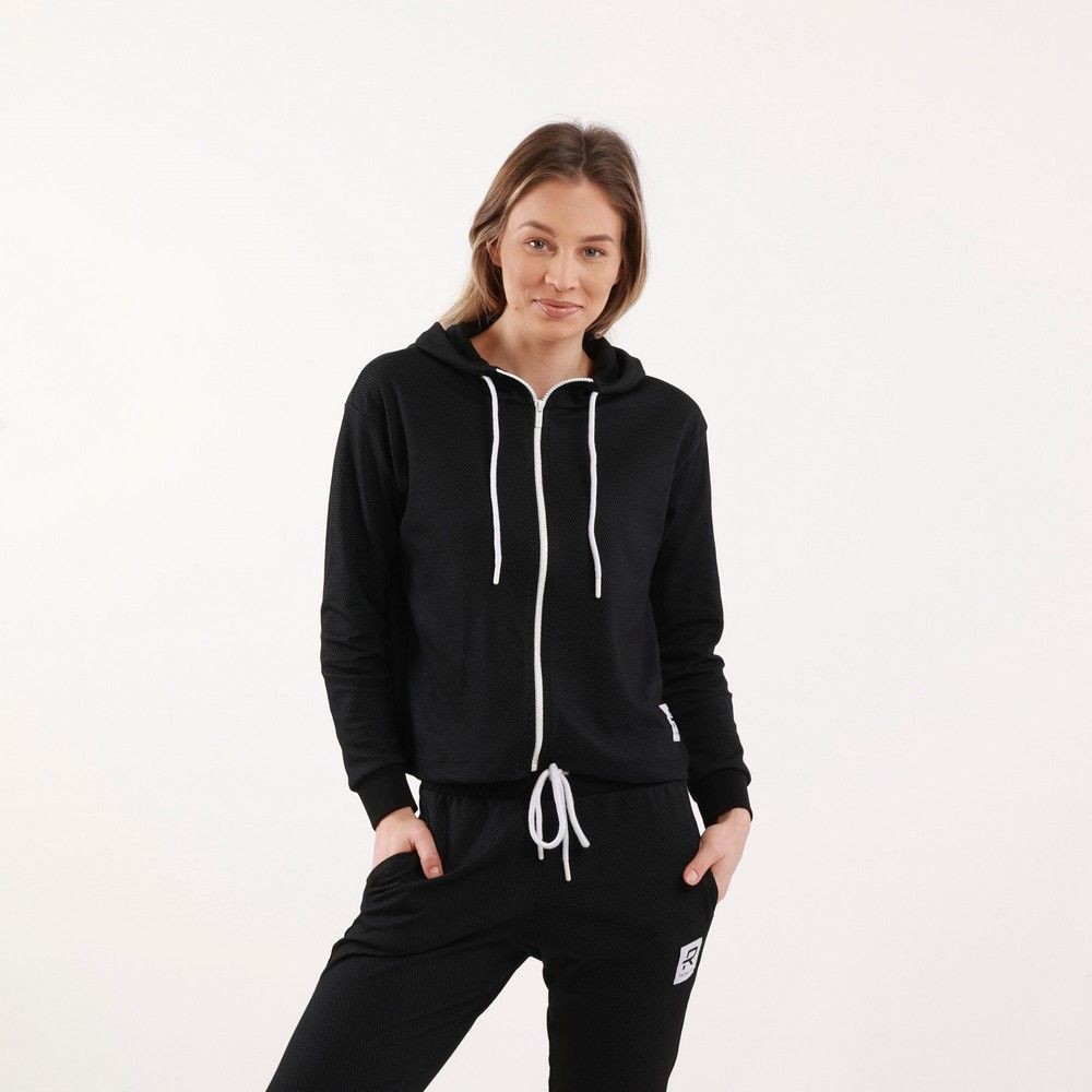 Rang Ženski duks sa kapuljačom Bernice, Crni