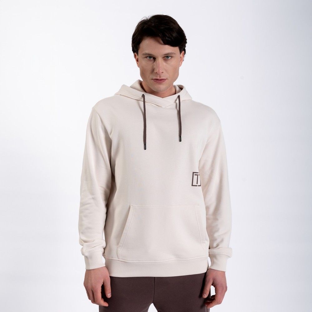 La Terra Muški duks sa kapuljačom Sportivo, Beli